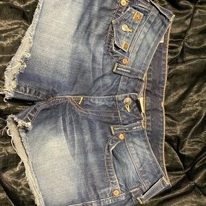 Womens true religion Keira shorts size 30